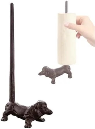 Let a Cartoon Dog Hold the Roll in Its Paws Instead of a Bracket