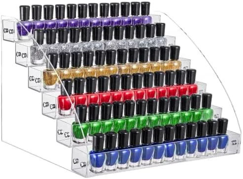 Store Nail Polish Upright Instead of Tipped Over in a Drawer