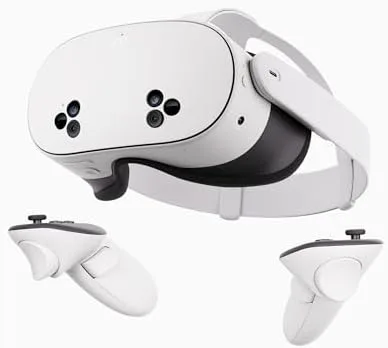 VR Headset with Controllers