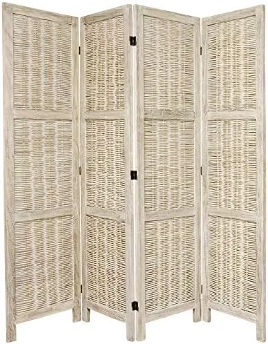 Fold a Bamboo Screen Away When You Don't Need It