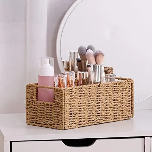 Woven Seagrass Storage Basket