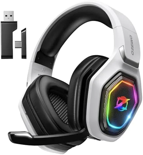 Wireless Gaming Headset with Microphone